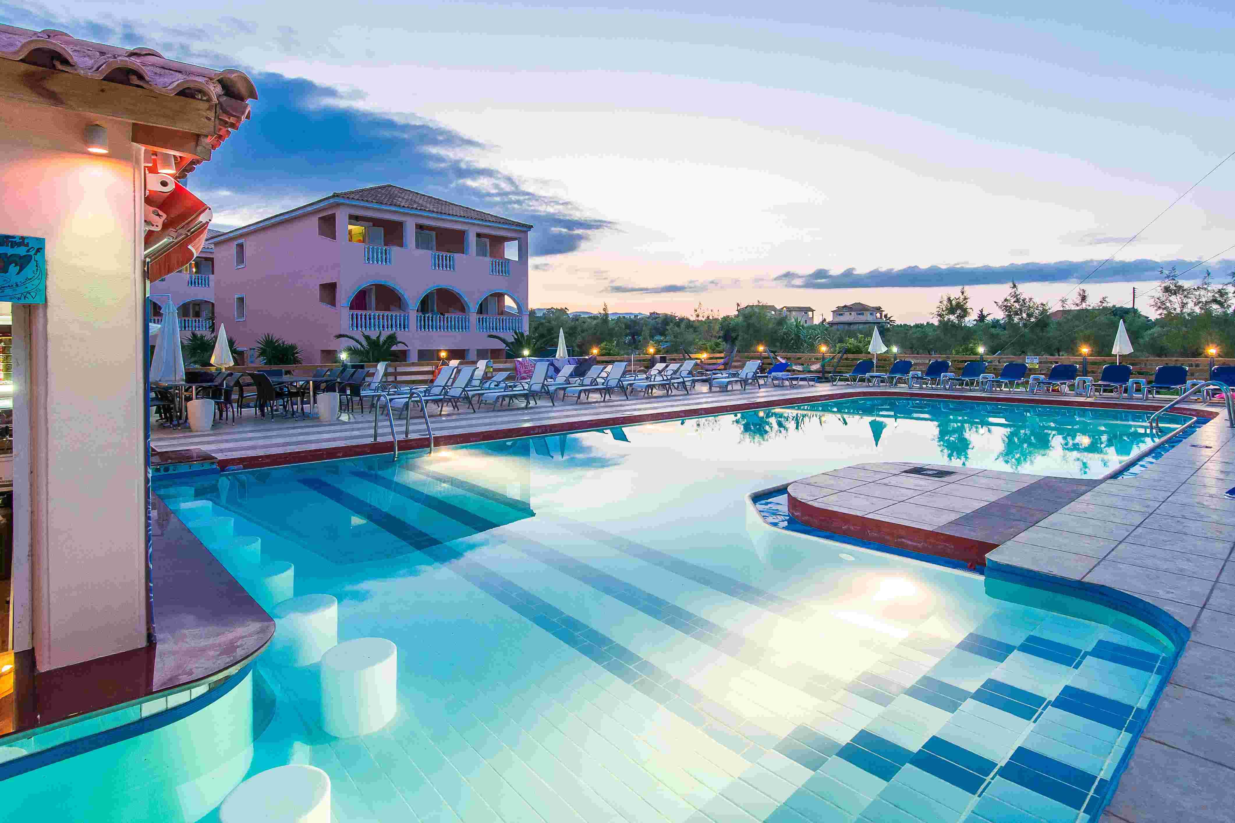 Savvas Hotel (Adults Only) Laganas Ngoại thất bức ảnh