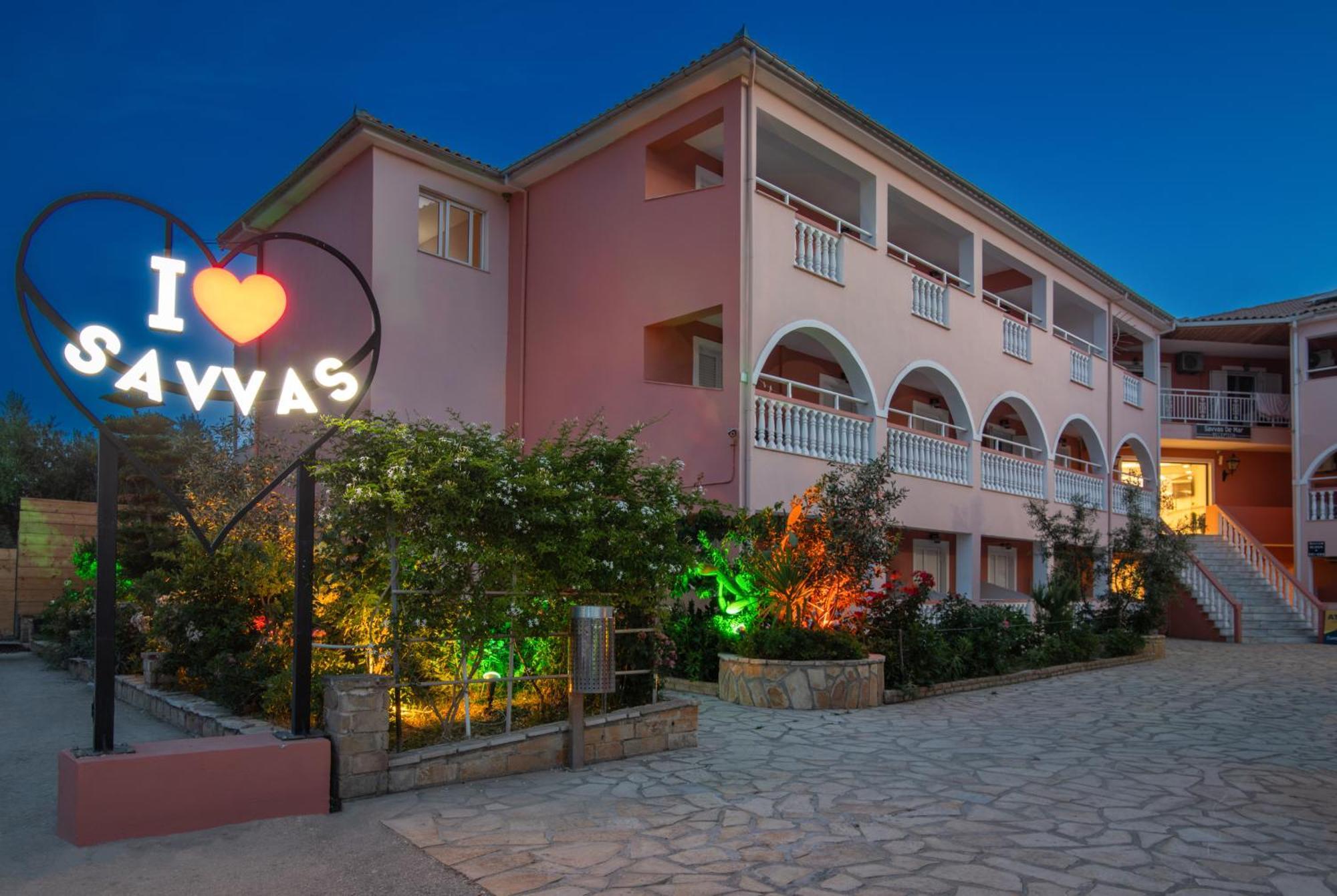 Savvas Hotel (Adults Only) Laganas Ngoại thất bức ảnh